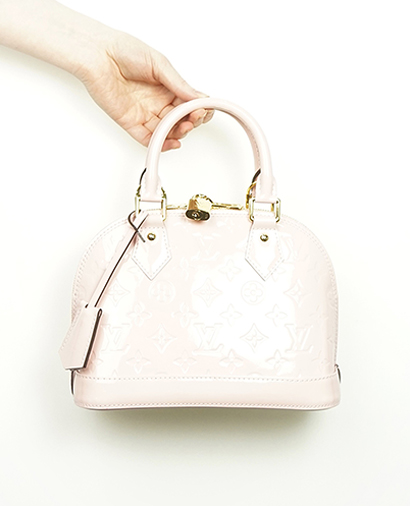 Alma BB, &pound;850, Handbags, Pink, Front view